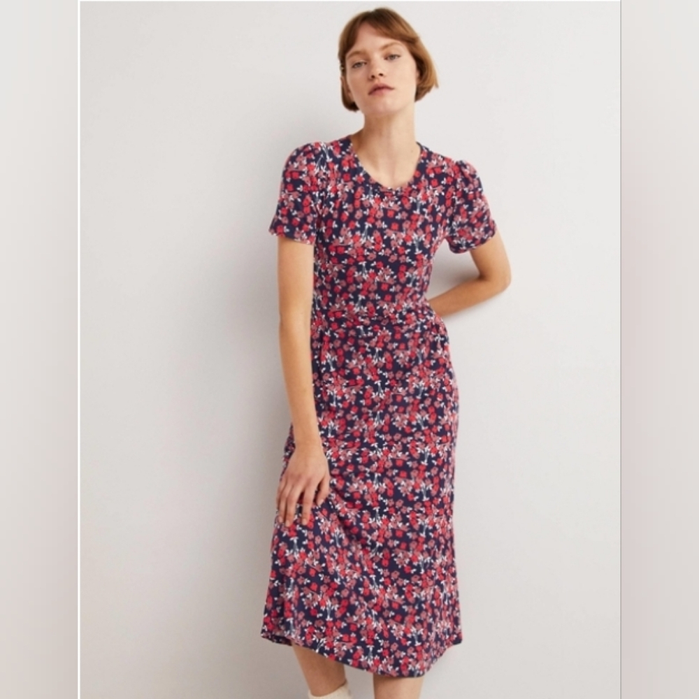 NWOT Boden Lucinda Jersey Midi Dress 10R